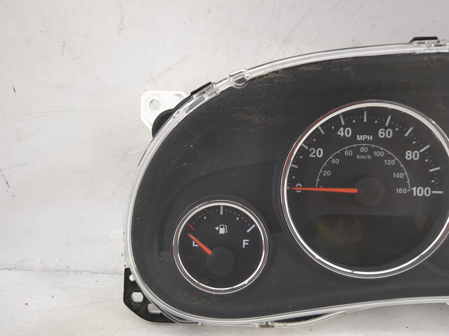 2012 Jeep Wrangler Instrument Cluster Speedometer Gauges P/N:05091822AE CR-0040-202-M0-CE Miles: Fits OEM Used Auto Parts - 