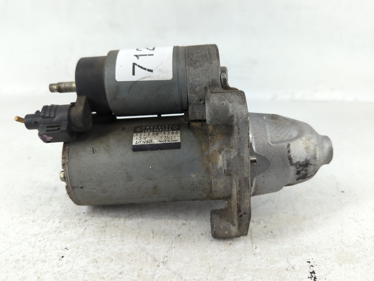 2012-2022 Jeep Wrangler Car Starter Motor Solenoid OEM P/N:56029852AA Fits OEM Used Auto Parts - Oemusedautoparts1.com