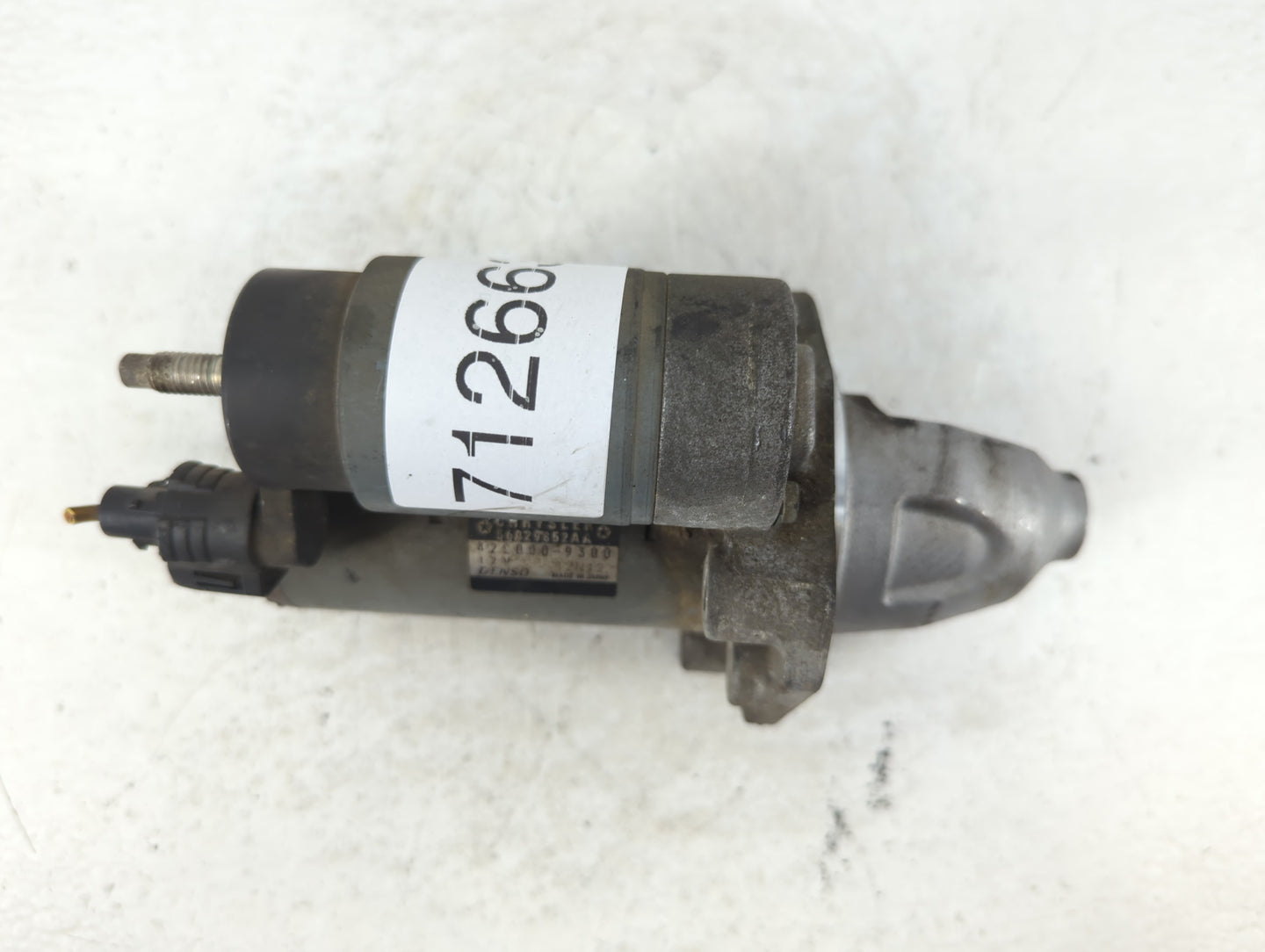 2012-2022 Jeep Wrangler Car Starter Motor Solenoid OEM P/N:56029852AA Fits OEM Used Auto Parts - Oemusedautoparts1.com