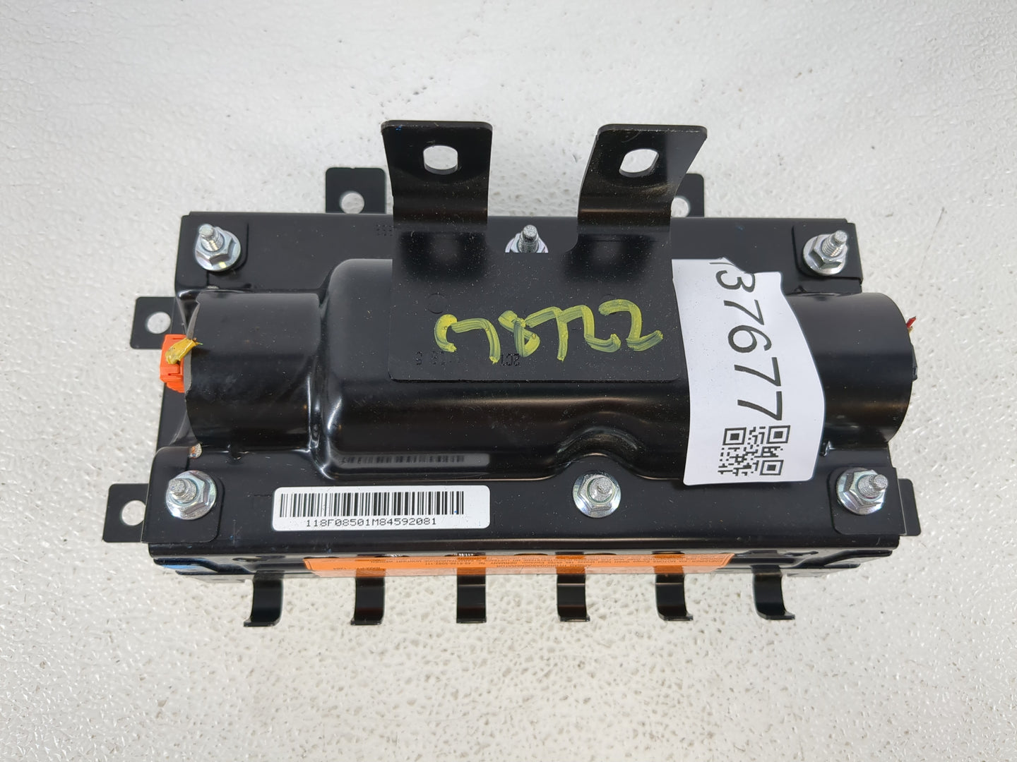2010-2013 Kia Forte Air Bag Passenger Right Dashboard OEM P/N:845301M600 Fits Fits 2010 2011 2012 2013 OEM Used Auto Parts -