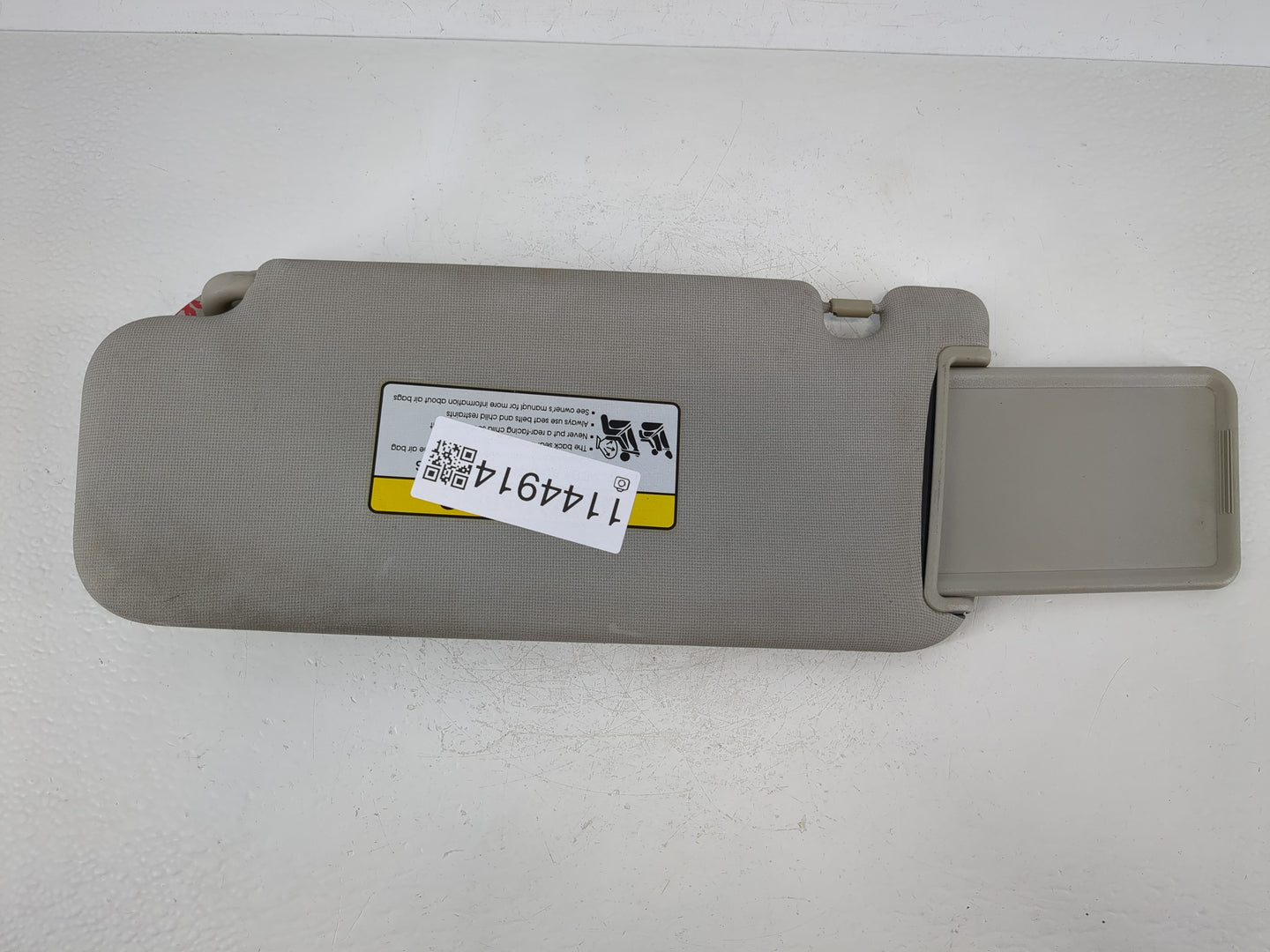 2010-2013 Kia Forte Sun Visor Shade Replacement Passenger Right Mirror Fits Fits 2010 2011 2012 2013 OEM Used Auto Parts - O