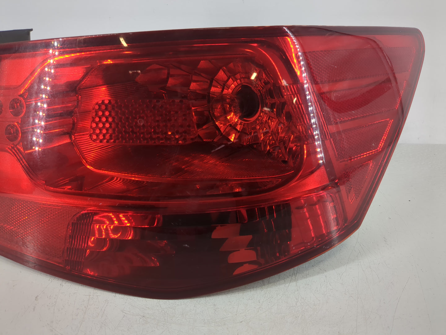 2010-2013 Kia Forte Tail Light Assembly Driver Left OEM P/N:92402-1M0 Fits Fits 2010 2011 2012 2013 OEM Used Auto Parts - Oe