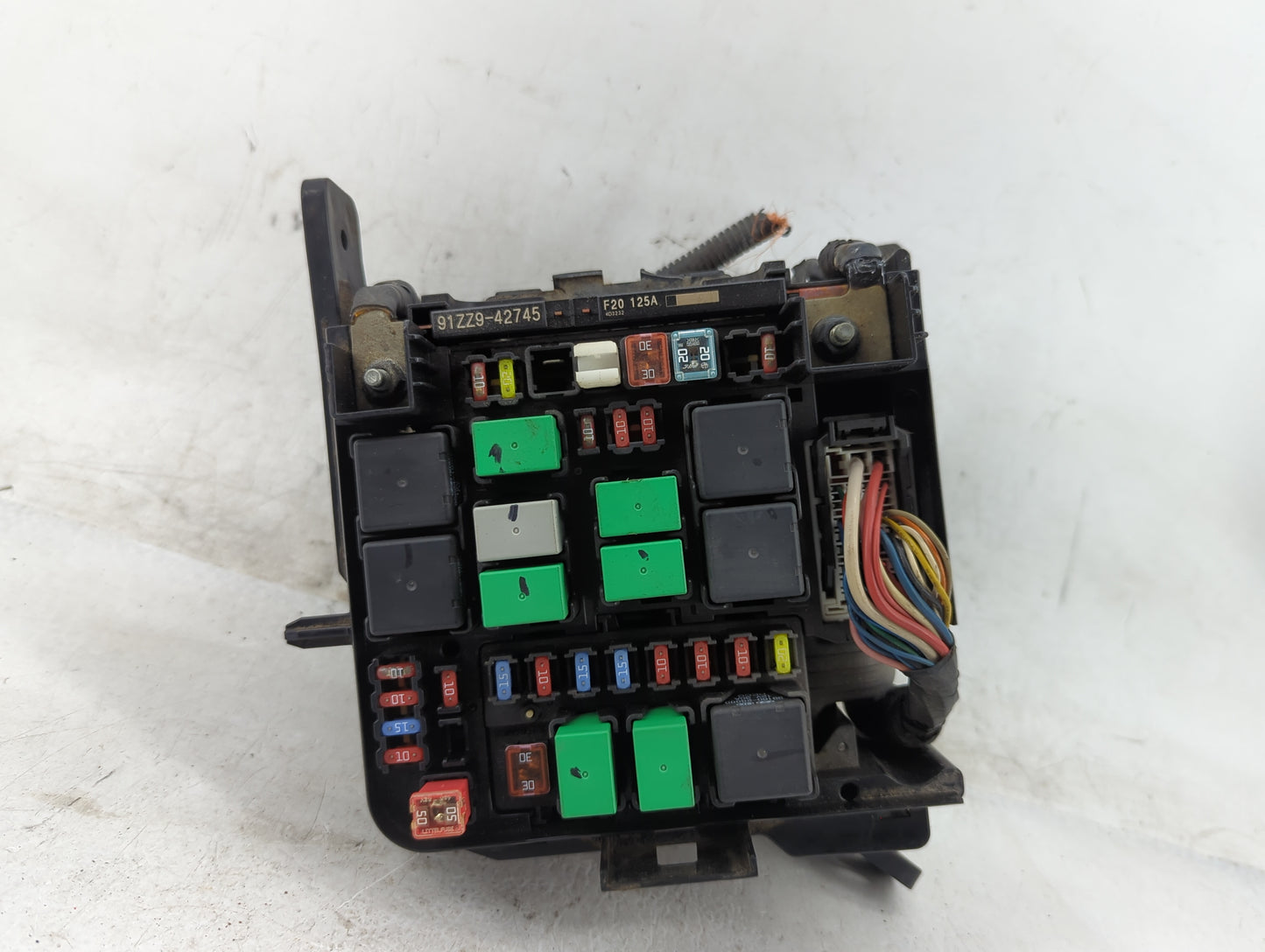 2010-2013 Kia Forte Fusebox Fuse Box Panel Relay Module P/N:91941-1M030 Fits Fits 2010 2011 2012 2013 OEM Used Auto Parts - 