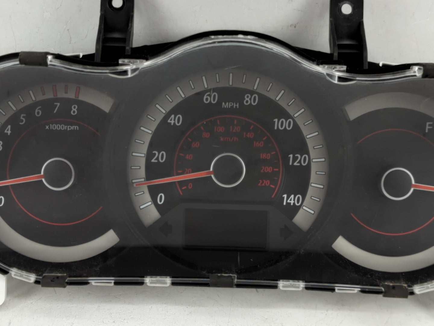 2011-2013 Kia Forte Instrument Cluster Speedometer Gauges P/N:94041-1M000 Miles: Fits Fits 2011 2012 2013 OEM Used Auto Part