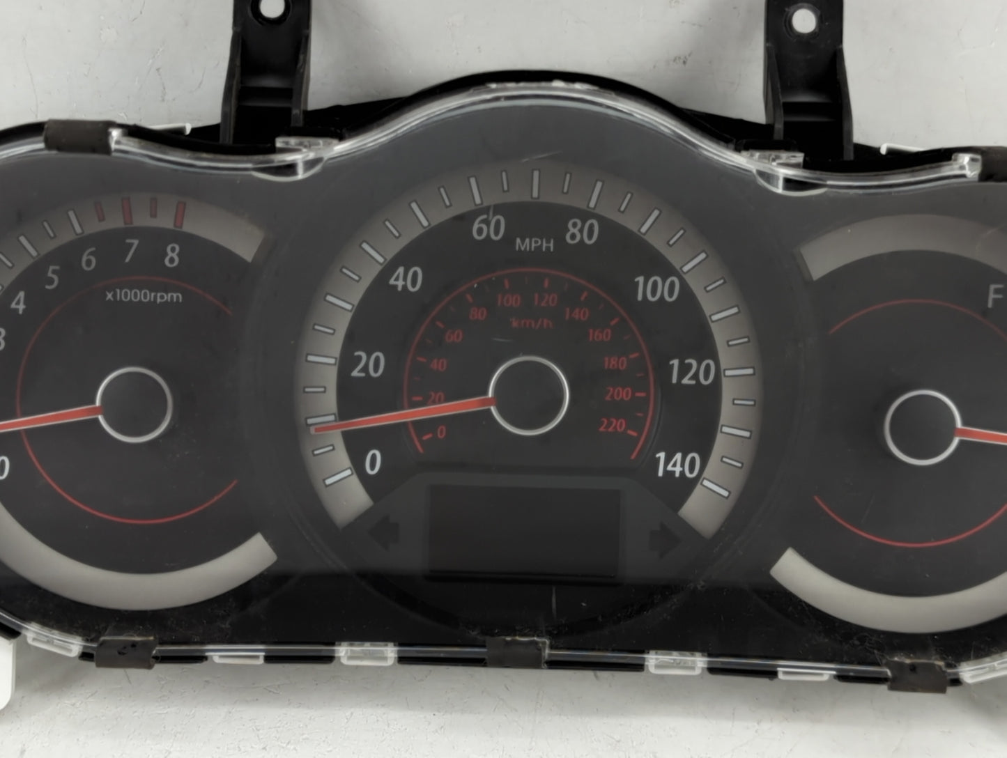 2011-2013 Kia Forte Instrument Cluster Speedometer Gauges P/N:94041-1M000 Miles: Fits Fits 2011 2012 2013 OEM Used Auto Part