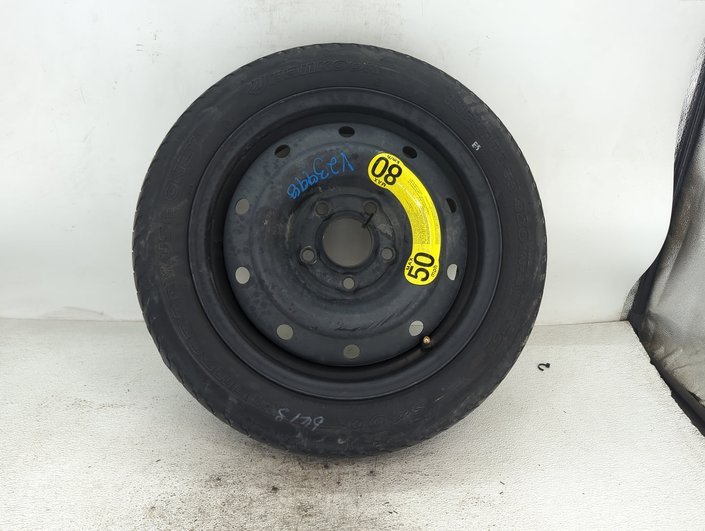 2010-2013 Kia Forte Spare Donut Tire Wheel Rim Oem 1490861 - Oemusedautoparts1.com