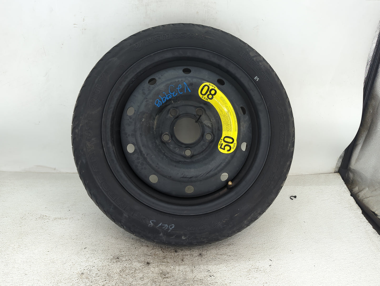 2010-2013 Kia Forte Spare Donut Tire Wheel Rim Oem 1490861 - Oemusedautoparts1.com