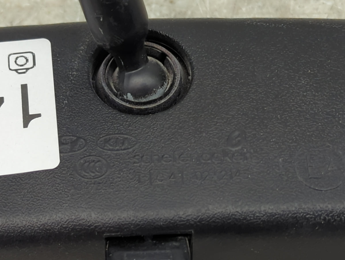 2012 Kia Forte Interior Rear View Mirror Replacement OEM P/N:E4 02214 Fits OEM Used Auto Parts - Oemusedautoparts1.com