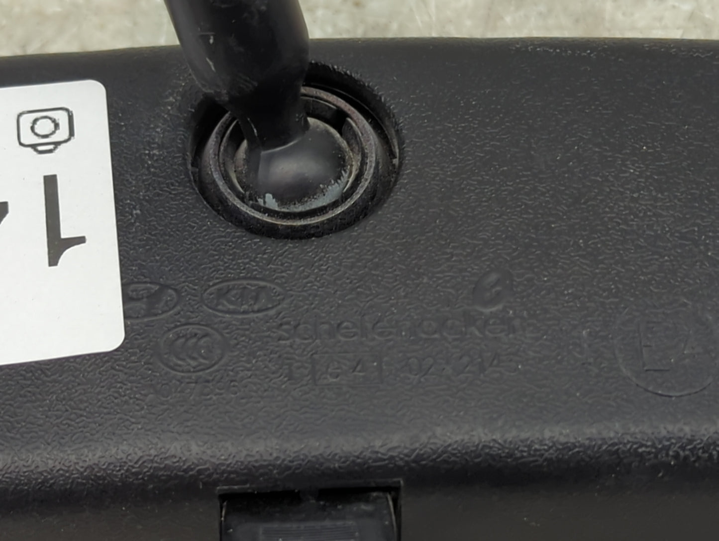 2012 Kia Forte Interior Rear View Mirror Replacement OEM P/N:E4 02214 Fits OEM Used Auto Parts - Oemusedautoparts1.com