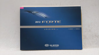 compare product 2012 Kia Forte Owners Manual Book Guide OEM Used Auto Parts