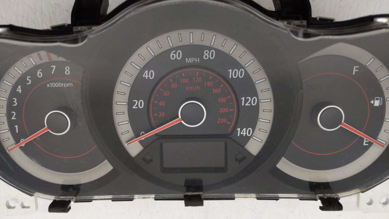 2011-2013 Kia Forte Instrument Cluster Speedometer Gauges P/N:94041-1M000 94021-1M200, 94041-1M000 Fits Fits 2011 2012 2013 