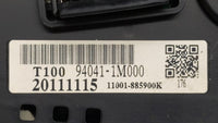 2011-2013 Kia Forte Instrument Cluster Speedometer Gauges P/N:94041-1M000 94021-1M200, 94041-1M000 Fits Fits 2011 2012 2013 
