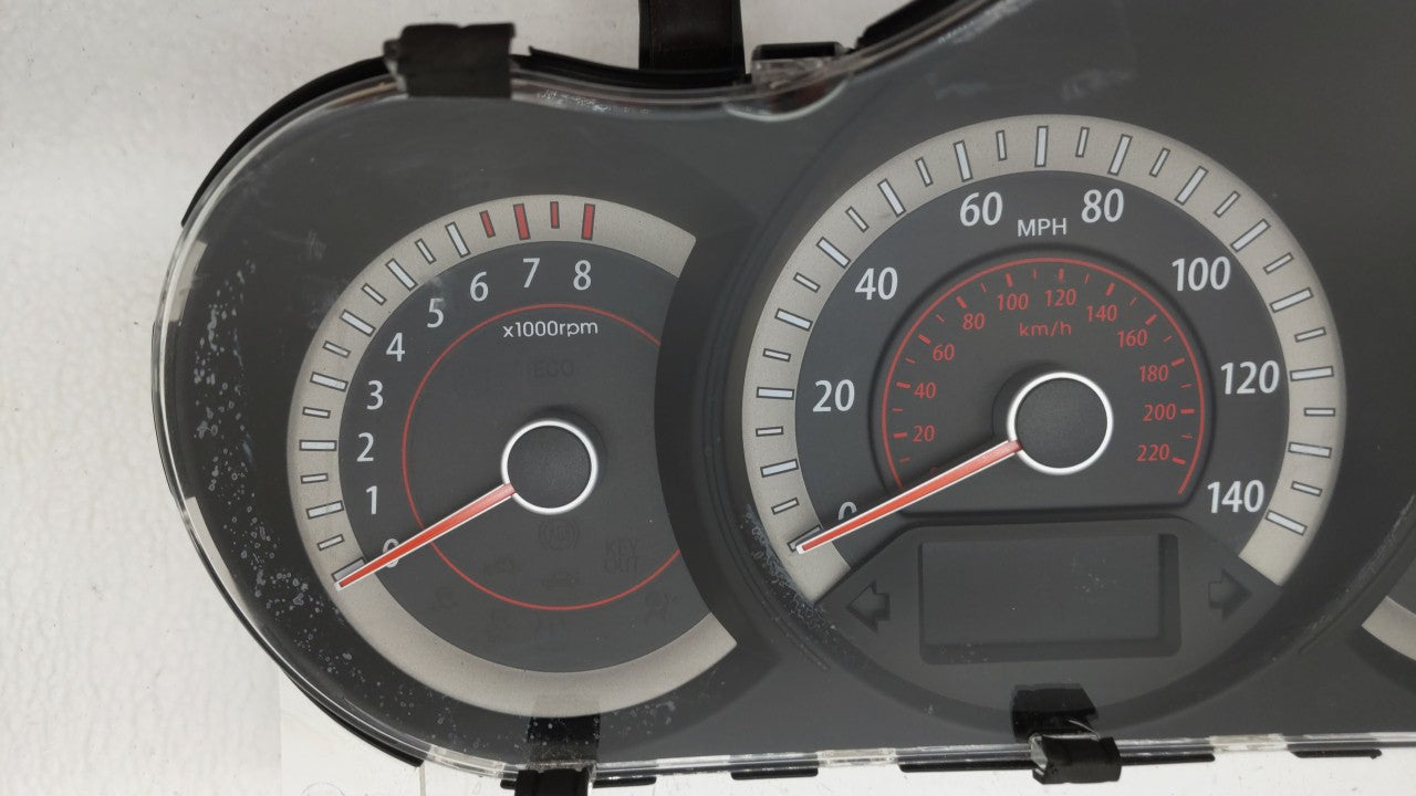 2011-2013 Kia Forte Instrument Cluster Speedometer Gauges P/N:94041-1M000 94041-1M010, 94051-1M000 Fits Fits 2011 2012 2013 