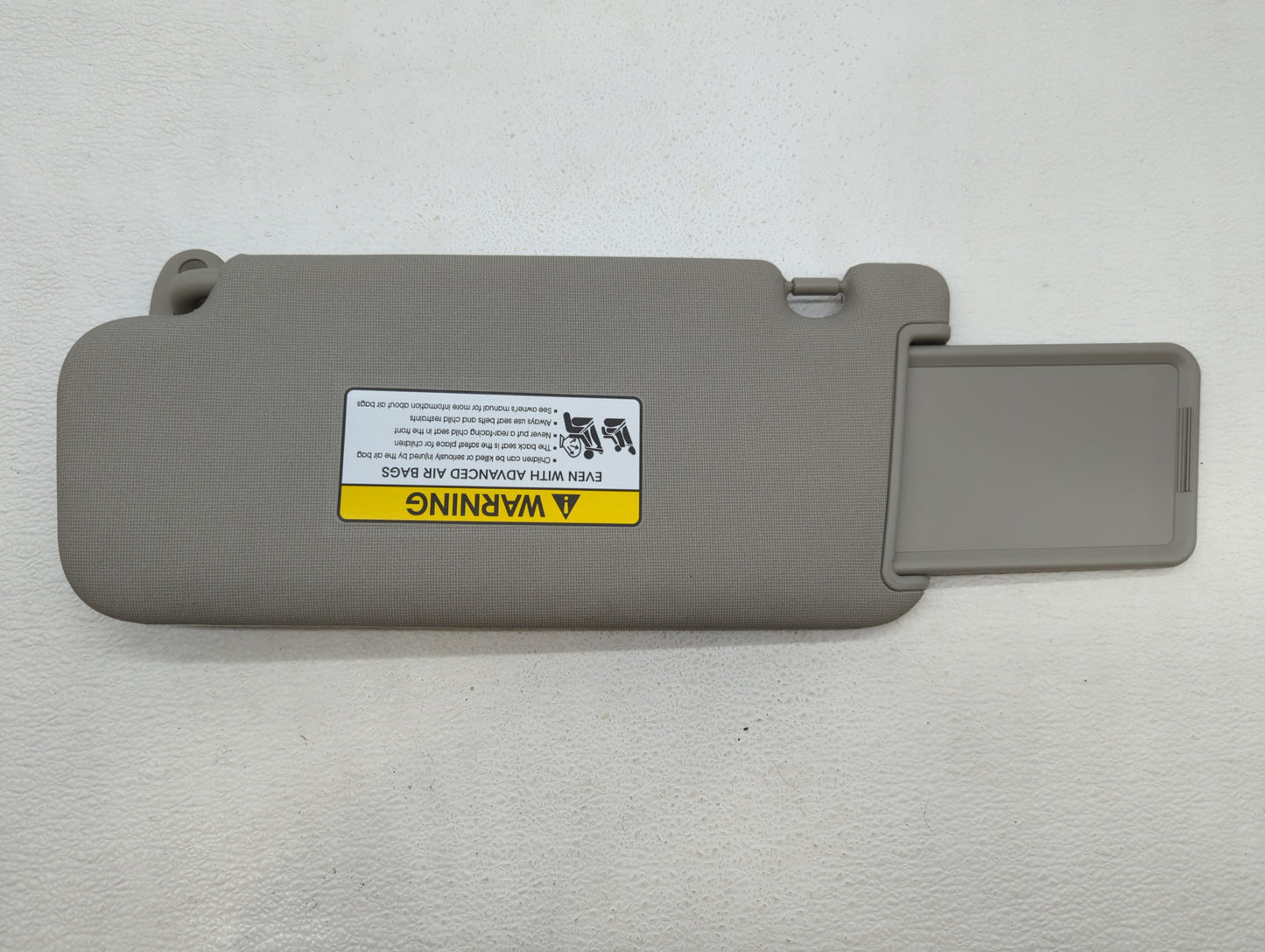 2010-2013 Kia Forte Sun Visor Shade Replacement Passenger Right Mirror Fits Fits 2010 2011 2012 2013 OEM Used Auto Parts - O