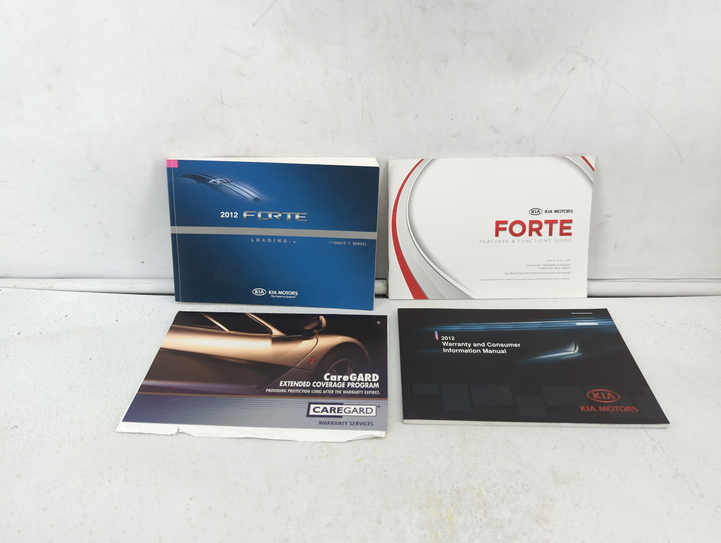 2012 Kia Forte Owners Manual Book Guide OEM Used Auto Parts - Oemusedautoparts1.com