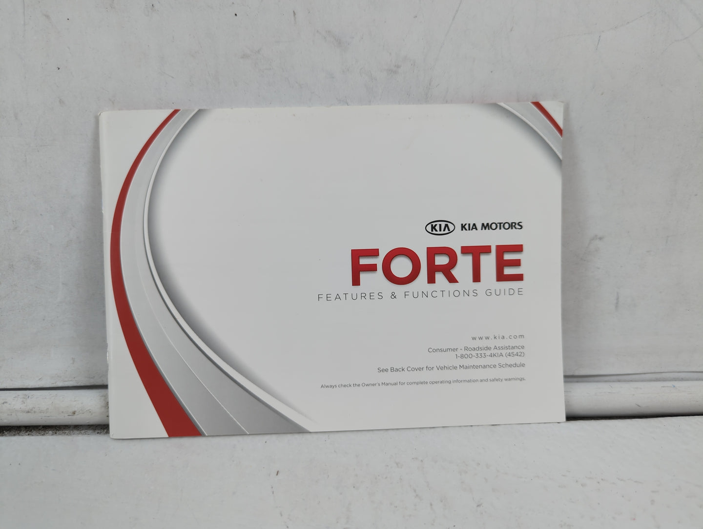 2012 Kia Forte Owners Manual Book Guide OEM Used Auto Parts - Oemusedautoparts1.com