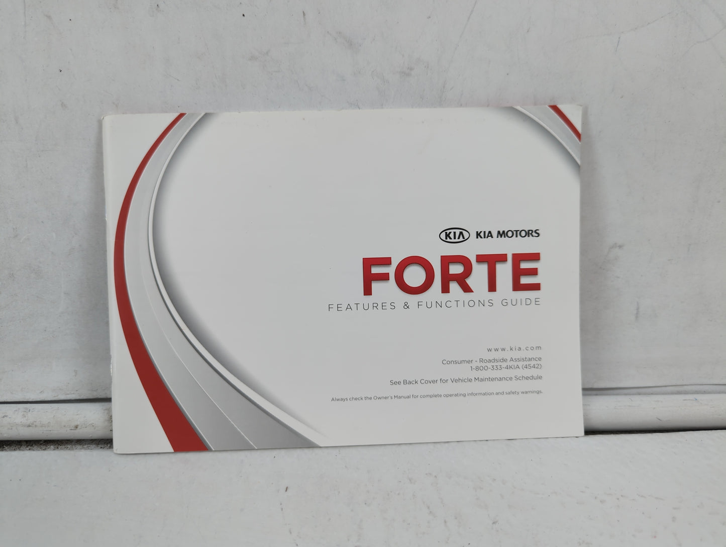 2012 Kia Forte Owners Manual Book Guide OEM Used Auto Parts - Oemusedautoparts1.com