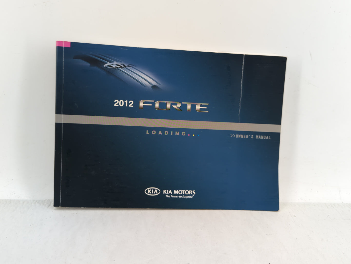 2012 Kia Forte Owners Manual Book Guide OEM Used Auto Parts - Oemusedautoparts1.com