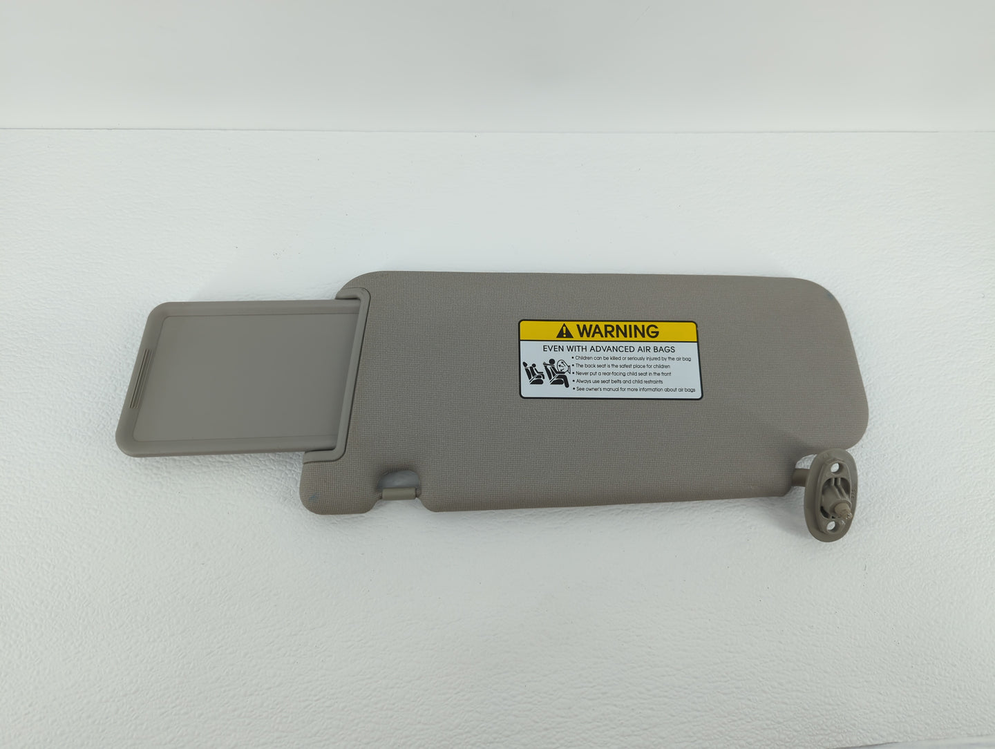 2010-2013 Kia Forte Sun Visor Shade Replacement Passenger Right Mirror Fits Fits 2010 2011 2012 2013 OEM Used Auto Parts - O