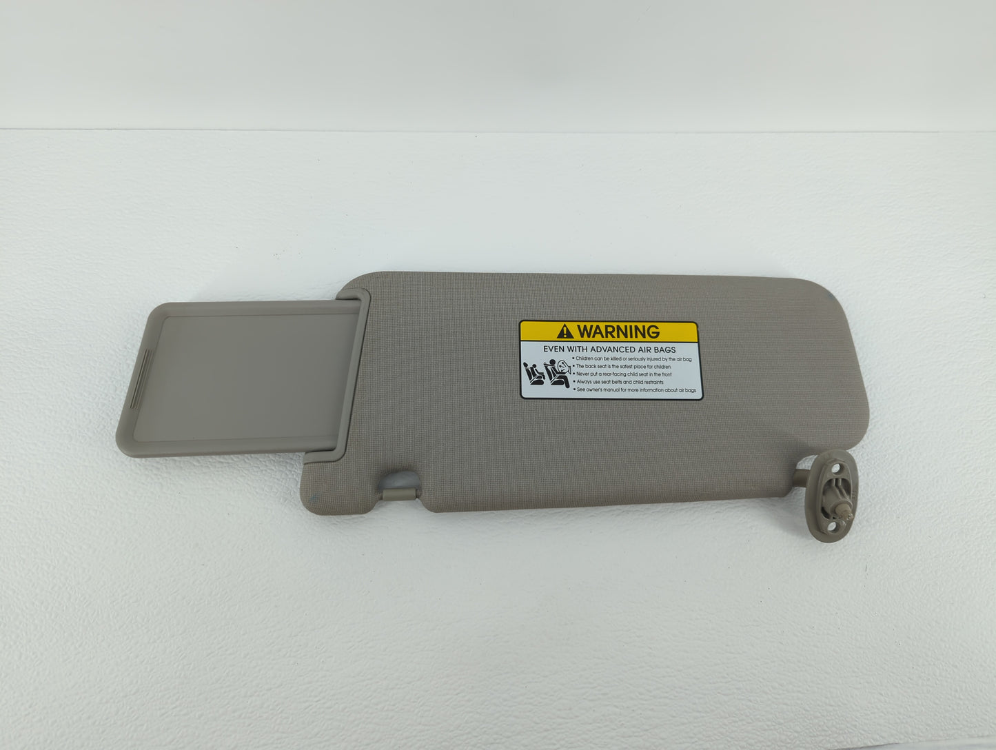 2010-2013 Kia Forte Sun Visor Shade Replacement Passenger Right Mirror Fits Fits 2010 2011 2012 2013 OEM Used Auto Parts - O