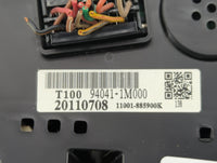 2011-2013 Kia Forte Instrument Cluster Speedometer Gauges P/N:94021-1M200 94041-1M000, 94041-1M010 Fits Fits 2011 2012 2013 