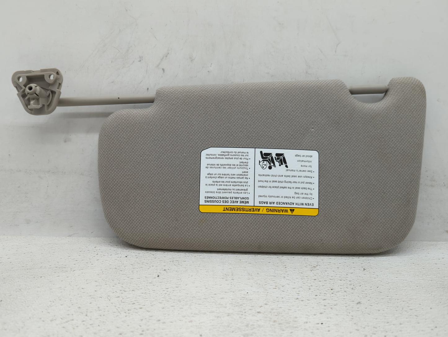 2010-2013 Kia Forte Sun Visor Shade Replacement Passenger Right Mirror Fits Fits 2010 2011 2012 2013 OEM Used Auto Parts - O