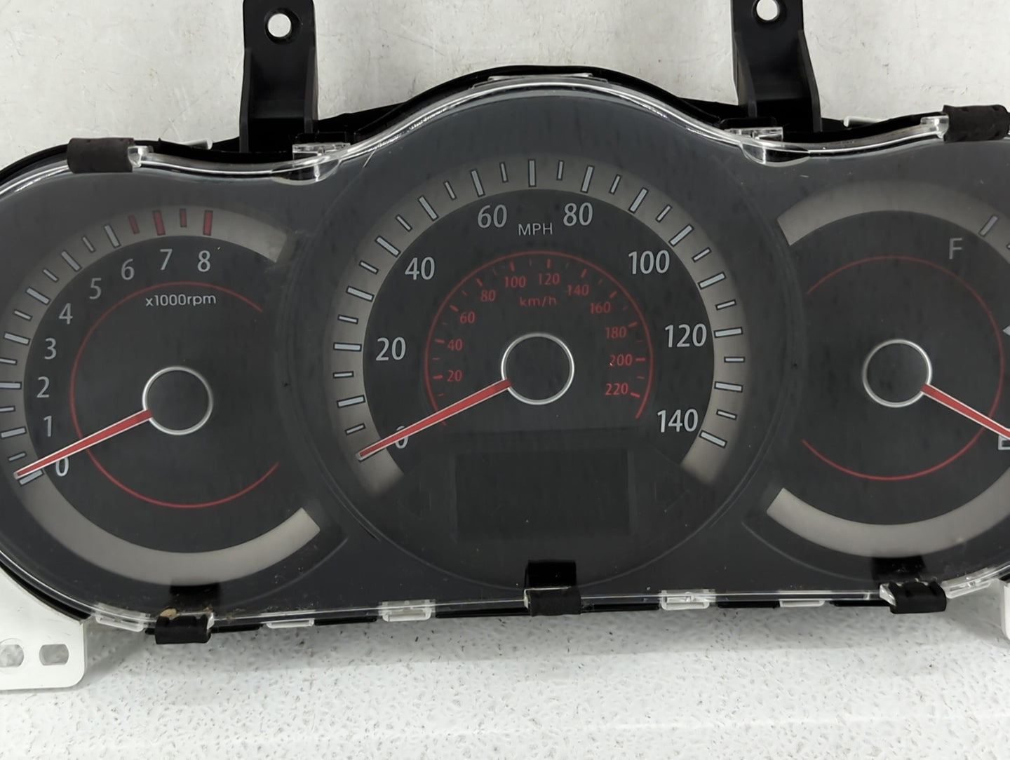 2011-2013 Kia Forte Instrument Cluster Speedometer Gauges P/N:94021-1M200 94041-1M000, 94041-1M010 Fits Fits 2011 2012 2013 