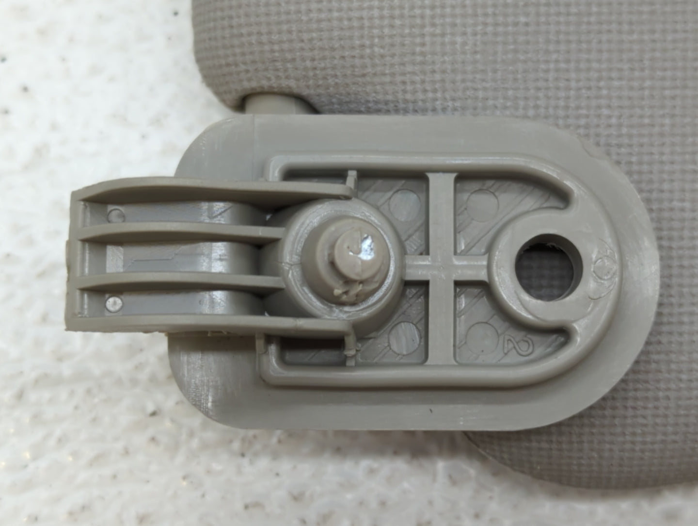 2010-2013 Kia Forte Sun Visor Shade Replacement Passenger Right Mirror Fits Fits 2010 2011 2012 2013 OEM Used Auto Parts - O