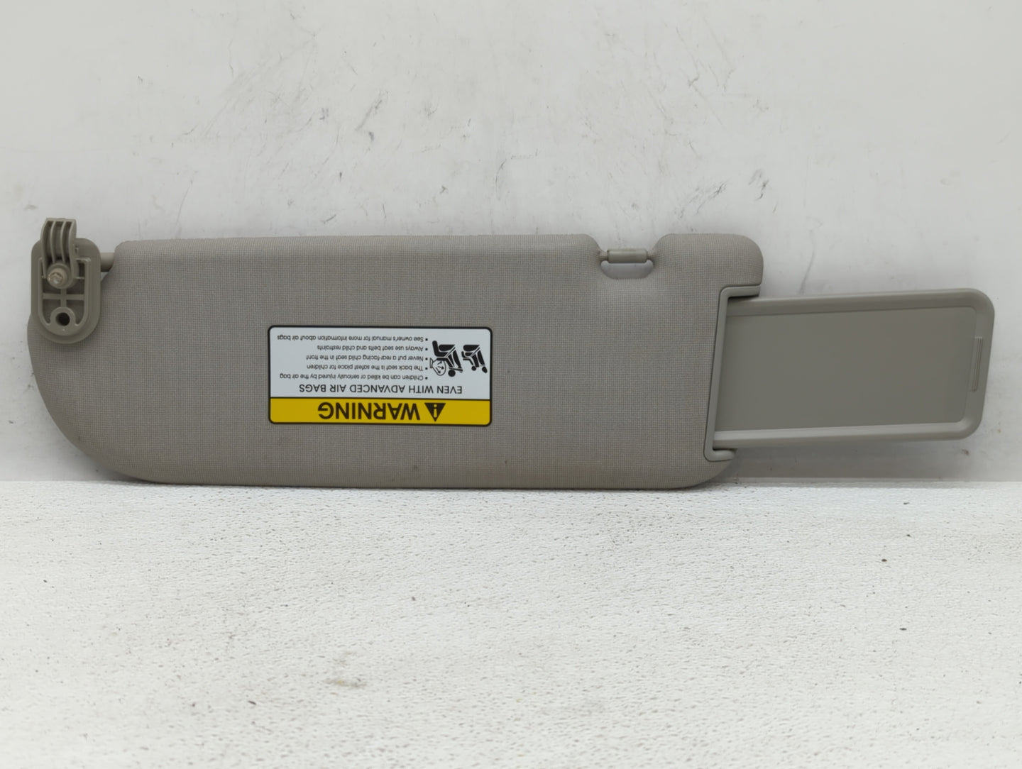 2010-2013 Kia Forte Sun Visor Shade Replacement Passenger Right Mirror Fits Fits 2010 2011 2012 2013 OEM Used Auto Parts - O