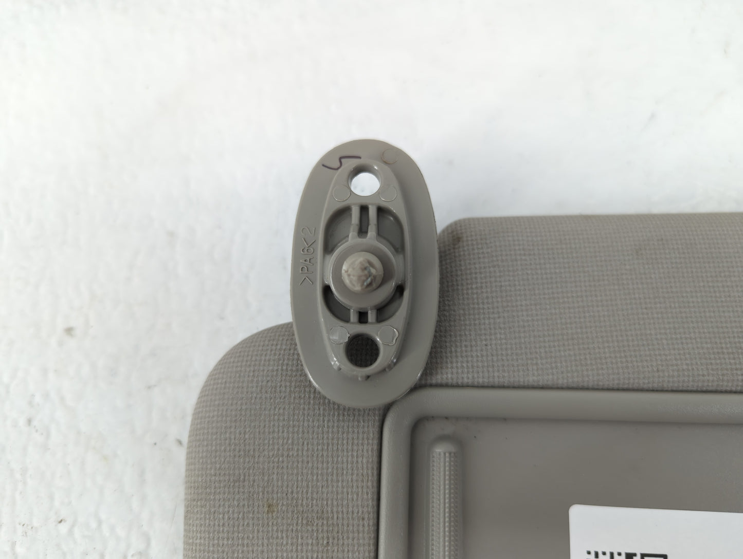2010-2013 Kia Forte Sun Visor Shade Replacement Passenger Right Mirror Fits Fits 2010 2011 2012 2013 OEM Used Auto Parts - O