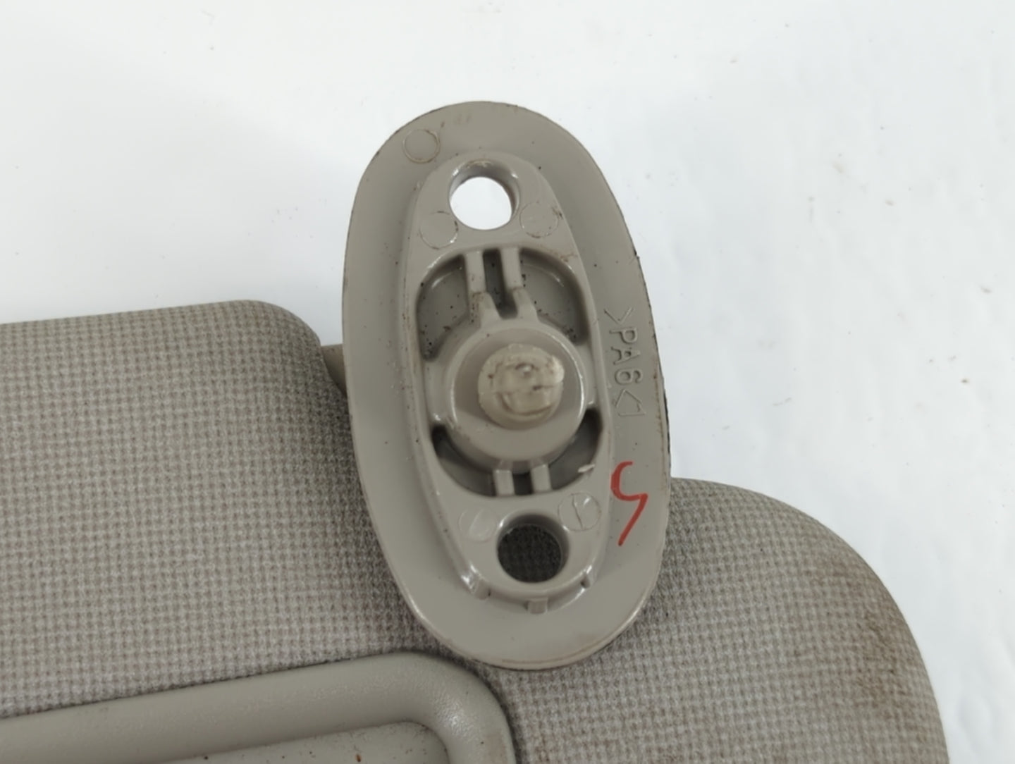 2010-2013 Kia Forte Sun Visor Shade Replacement Passenger Right Mirror Fits Fits 2010 2011 2012 2013 OEM Used Auto Parts - O