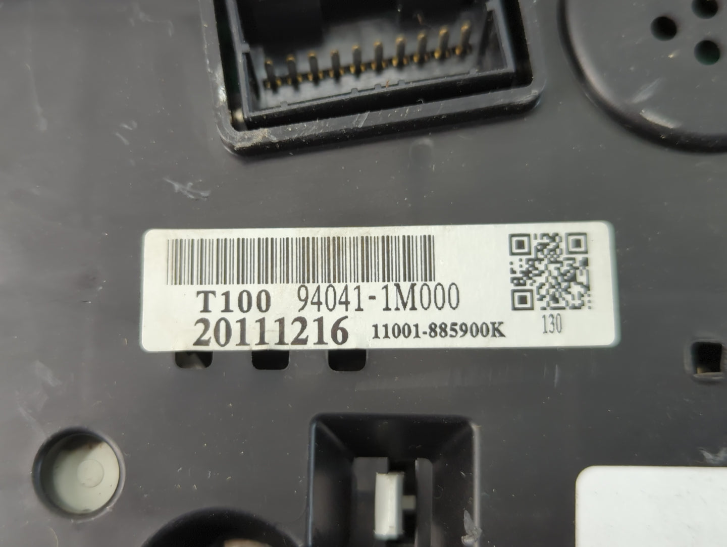 2011-2013 Kia Forte Instrument Cluster Speedometer Gauges P/N:94041-1M00 20111216 Fits Fits 2011 2012 2013 OEM Used Auto Par