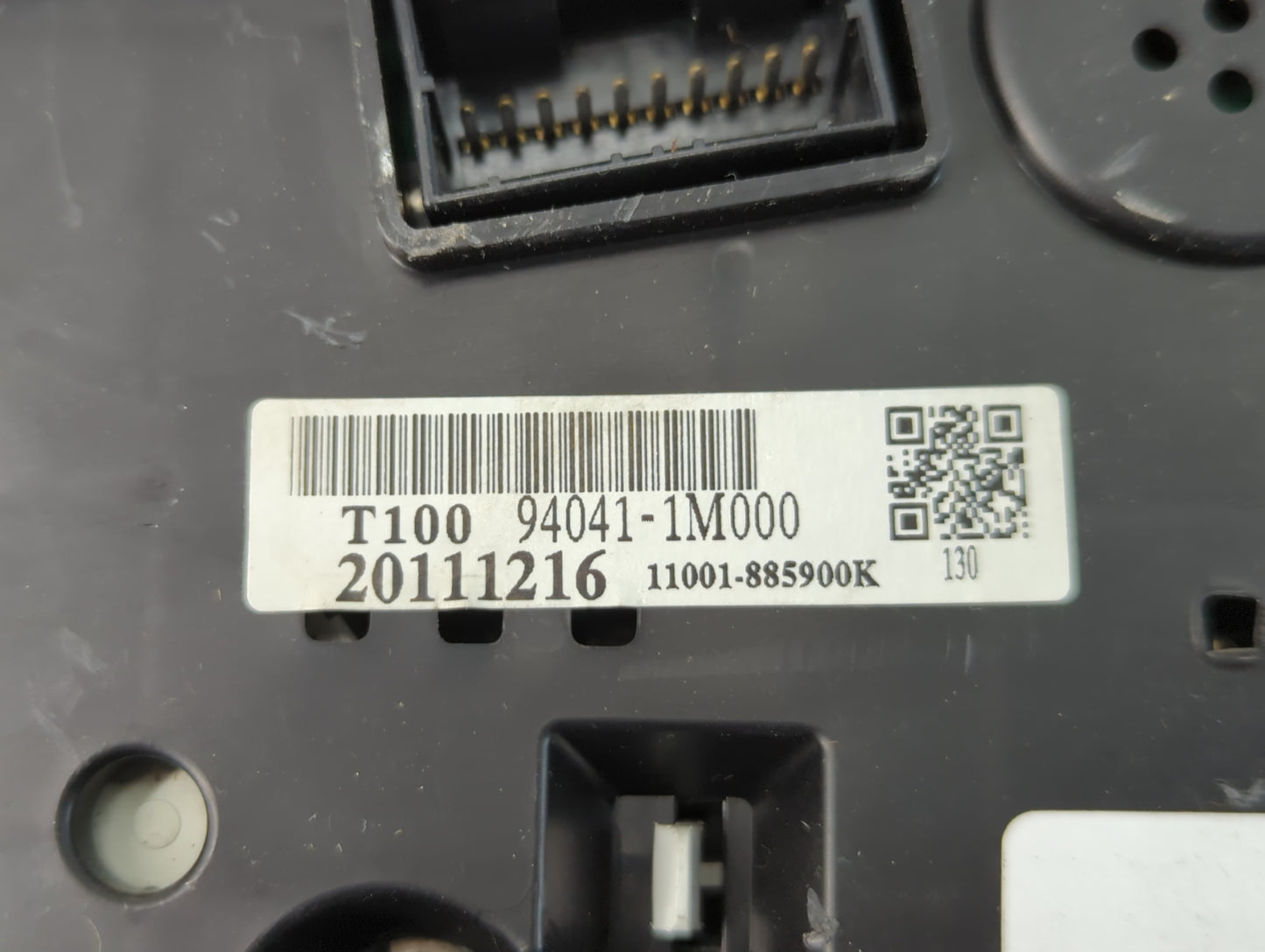 2011-2013 Kia Forte Instrument Cluster Speedometer Gauges P/N:94041-1M00 20111216 Fits Fits 2011 2012 2013 OEM Used Auto Par