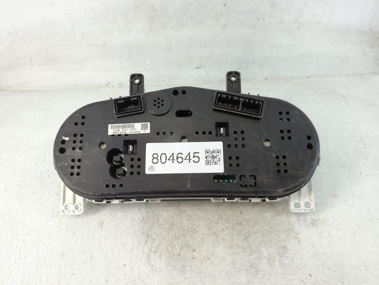 2011-2013 Kia Forte Instrument Cluster Speedometer Gauges P/N:94041-1M00 20111216 Fits Fits 2011 2012 2013 OEM Used Auto Par