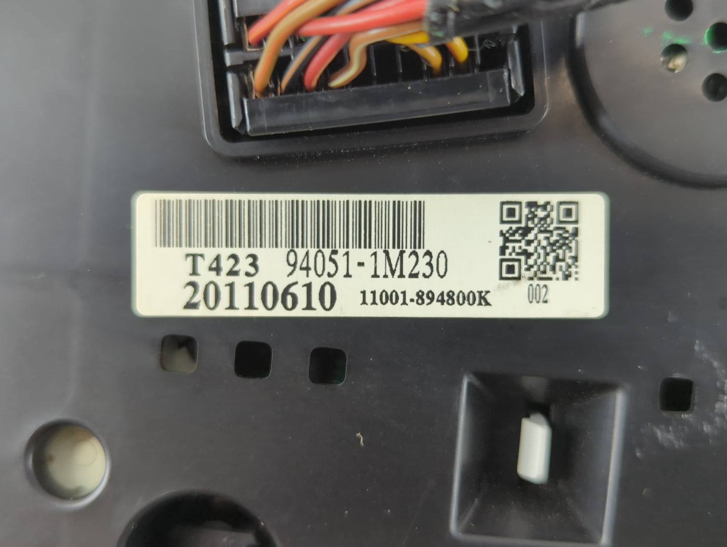 2011-2013 Kia Forte Instrument Cluster Speedometer Gauges P/N:94051-1M230 Fits Fits 2011 2012 2013 OEM Used Auto Parts - Oem