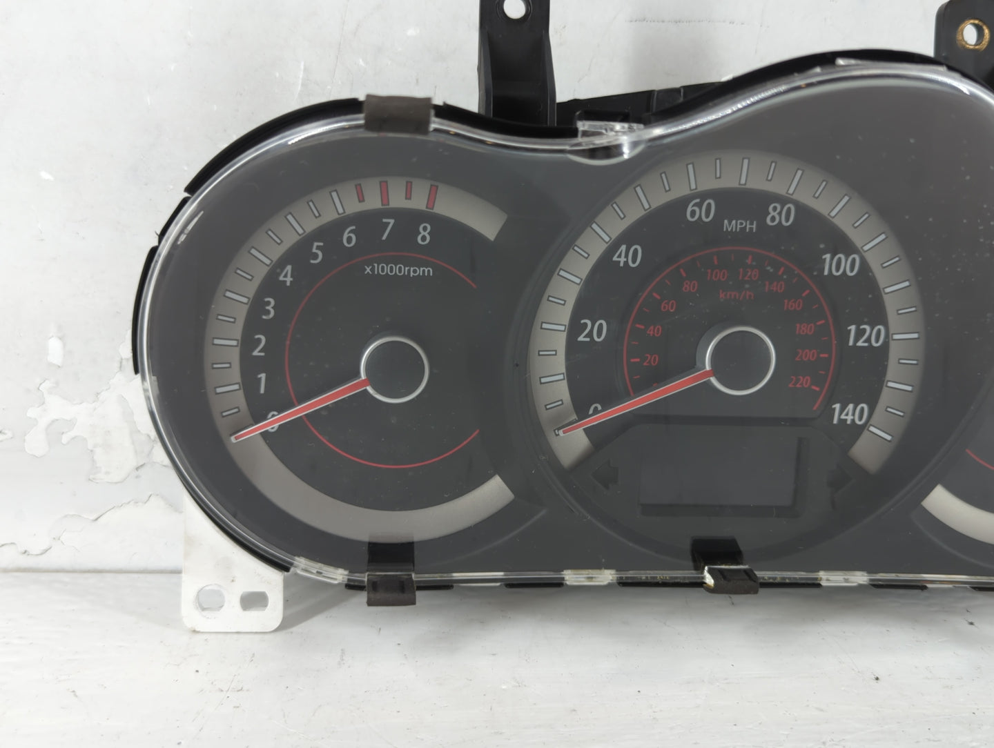 2012 Kia Forte Instrument Cluster Speedometer Gauges P/N:94041-1M000 Miles: Fits OEM Used Auto Parts - Oemusedautoparts1.com