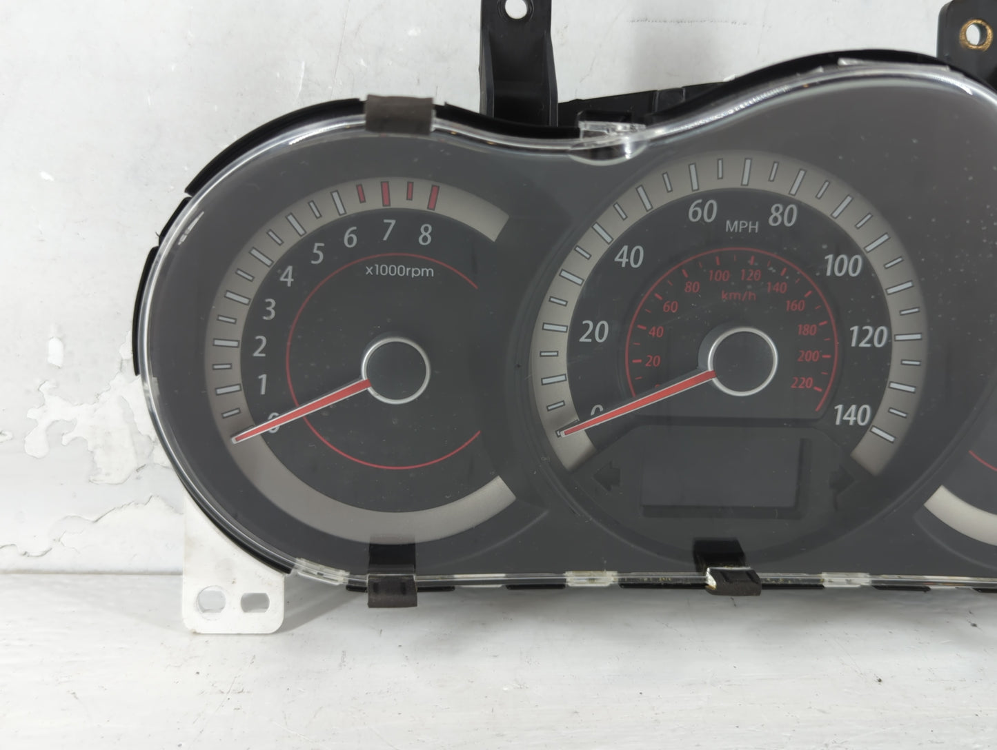2012 Kia Forte Instrument Cluster Speedometer Gauges P/N:94041-1M000 Miles: Fits OEM Used Auto Parts - Oemusedautoparts1.com