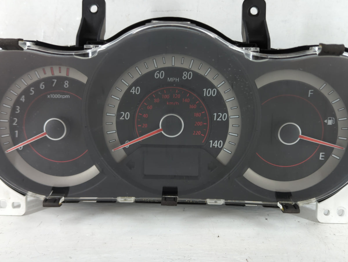 2012 Kia Forte Instrument Cluster Speedometer Gauges P/N:94041-1M000 Miles: Fits OEM Used Auto Parts - Oemusedautoparts1.com