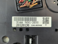 2012 Kia Forte Instrument Cluster Speedometer Gauges P/N:94041-1M000 Miles: Fits OEM Used Auto Parts - Oemusedautoparts1.com