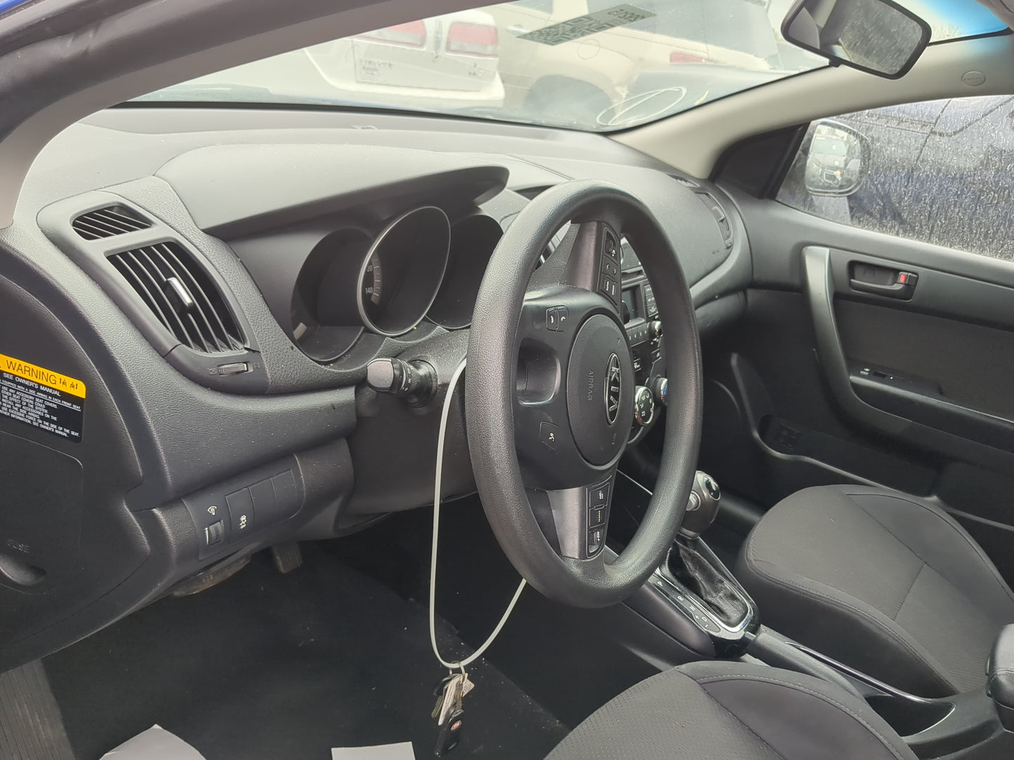 2010-2013 Kia Forte Koup Air Bag Driver Left Steering Wheel Mounted 1200264 - Oemusedautoparts1.com