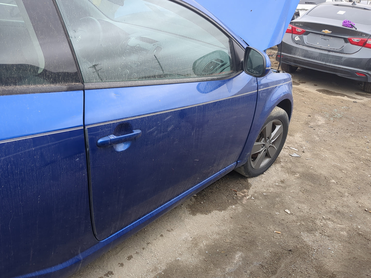 2010-2013 Kia Forte Koup Passenger Front Door Oem - Oemusedautoparts1.com