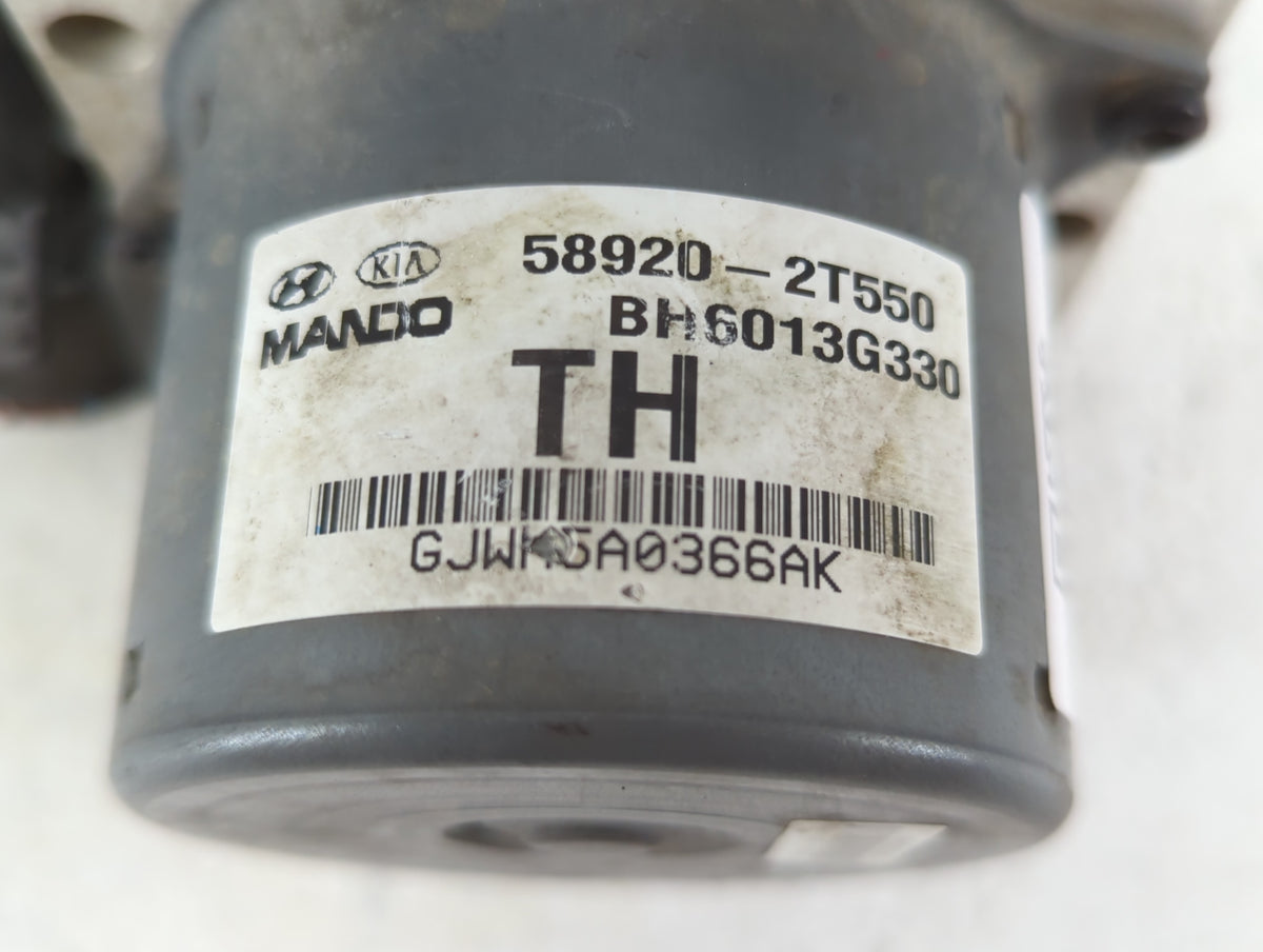 2011-2013 Kia Optima Anti-Lock Brake ABS Pump Module Actuator OEM P/N:58920-2T550 Fits Fits 2011 2012 2013 OEM Used Auto Par