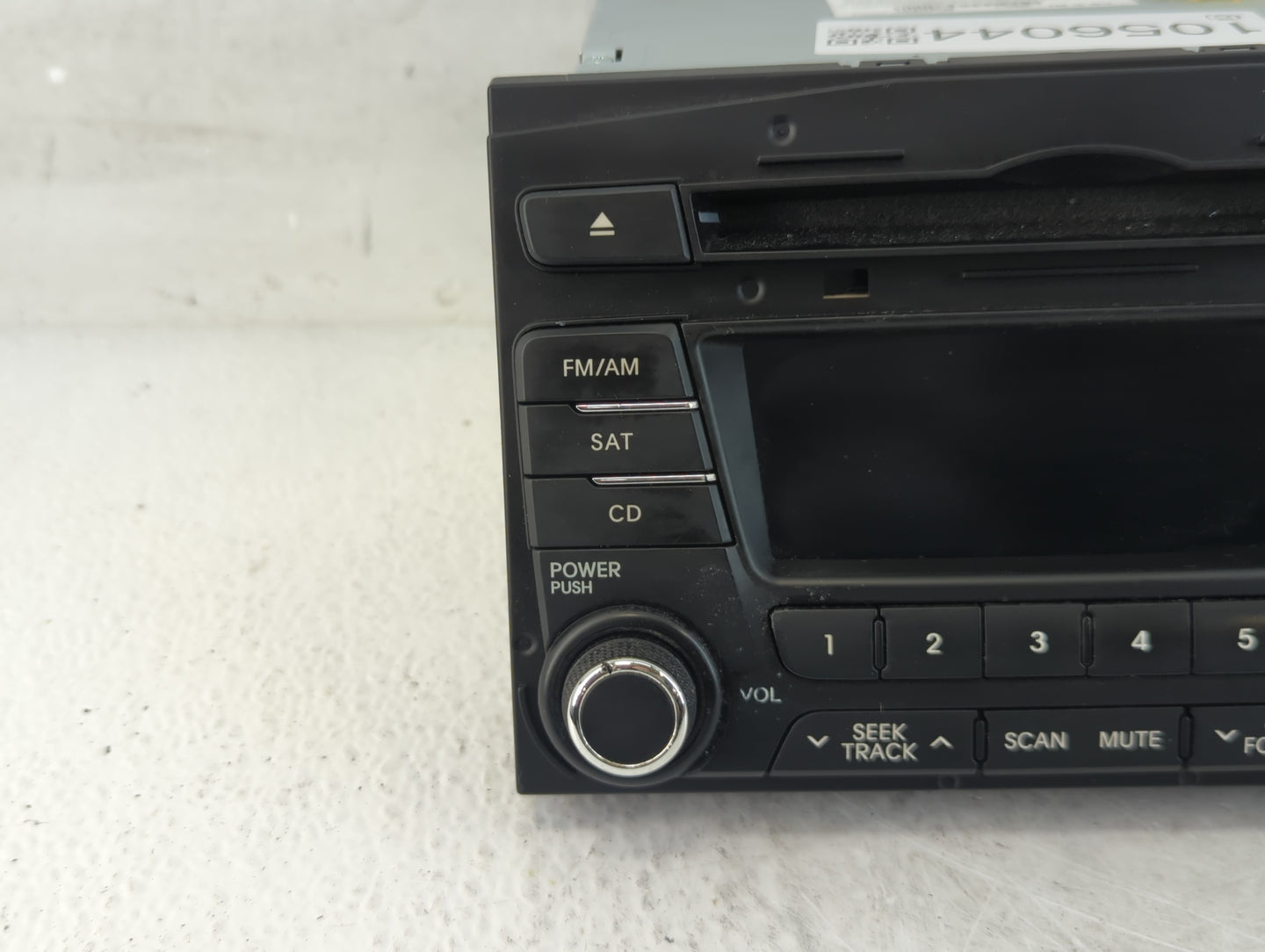 2011-2013 Kia Optima Radio AM FM Cd Player Receiver Replacement P/N:96170-2T651CA Fits Fits 2011 2012 2013 OEM Used Auto Par