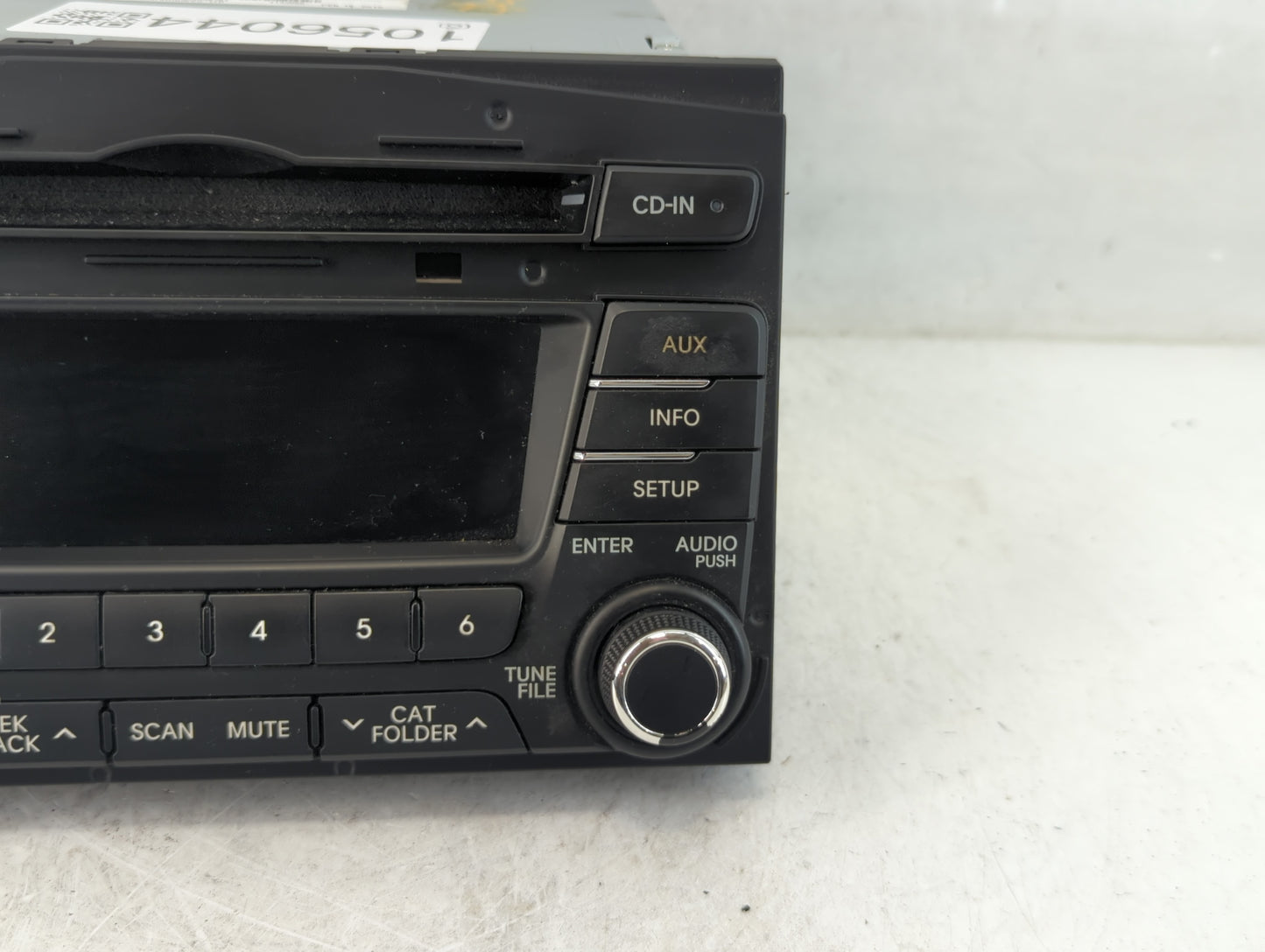 2011-2013 Kia Optima Radio AM FM Cd Player Receiver Replacement P/N:96170-2T651CA Fits Fits 2011 2012 2013 OEM Used Auto Par