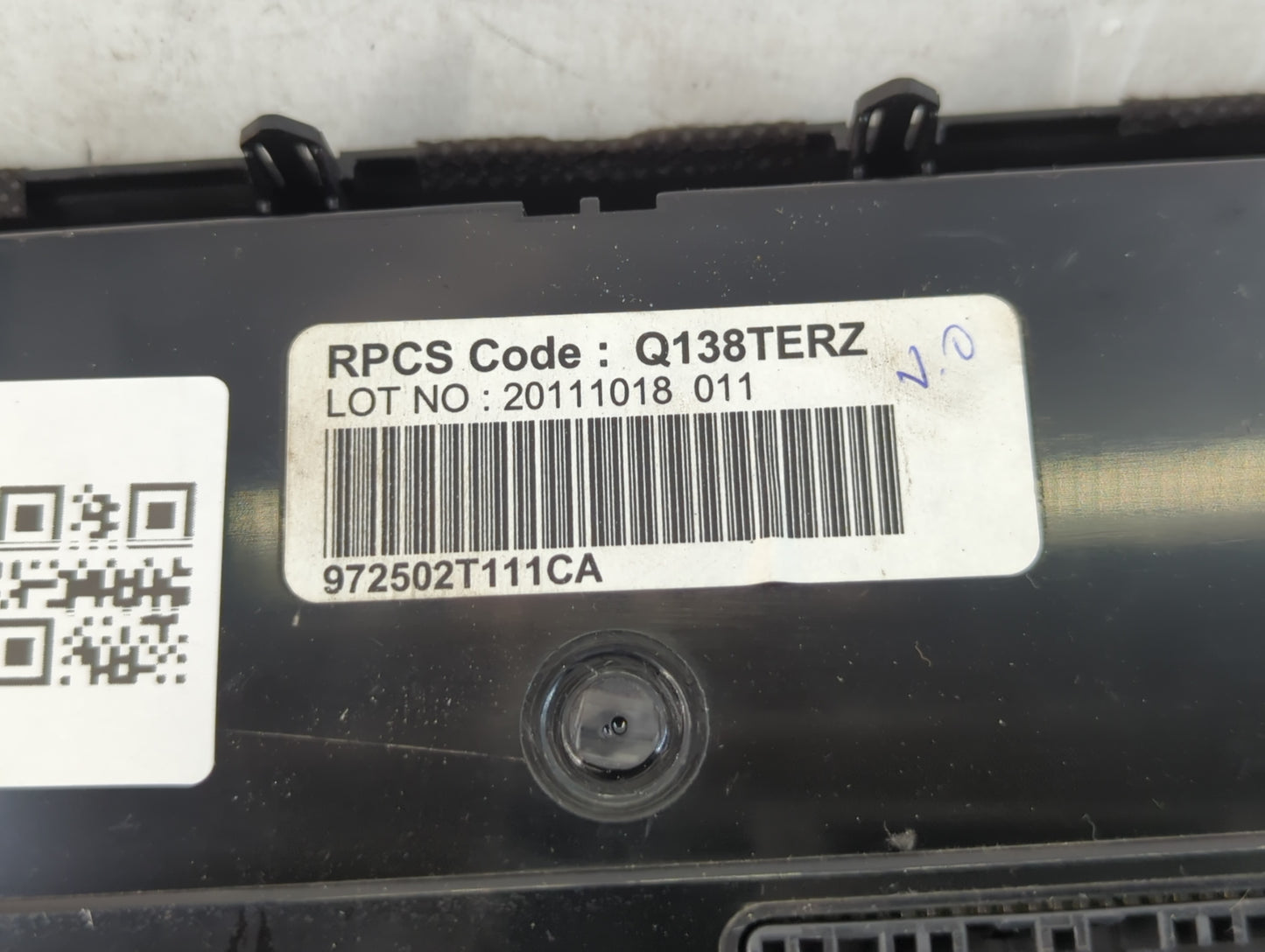 2011-2013 Kia Optima Climate Control Module Temperature AC/Heater Replacement P/N:972502T111CA Fits Fits 2011 2012 2013 OEM 