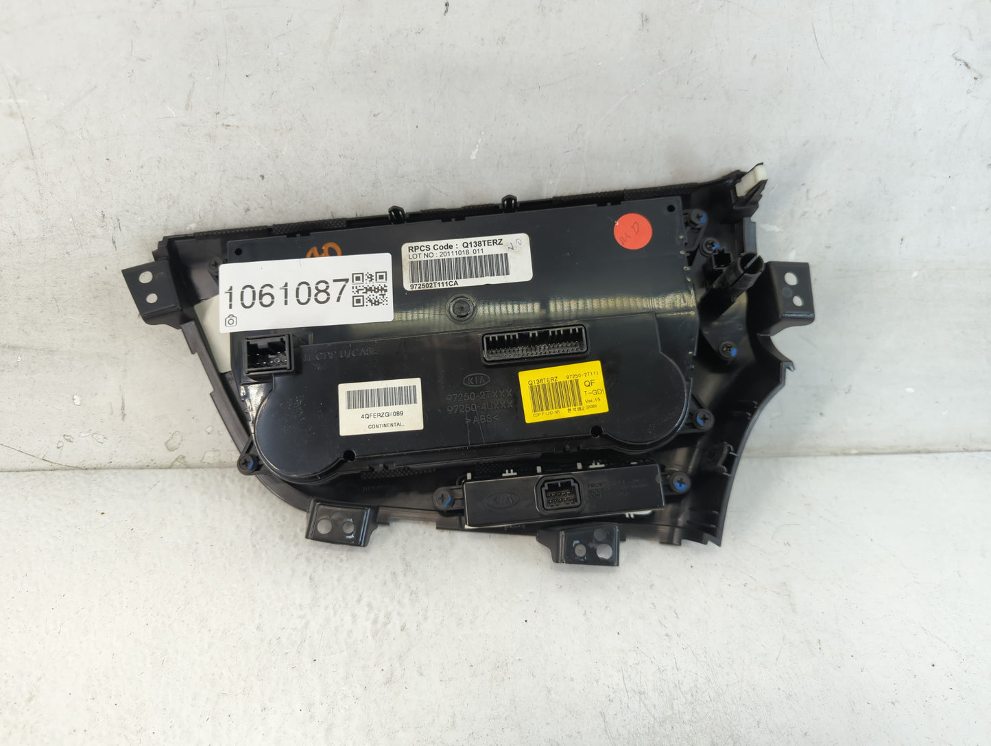 2011-2013 Kia Optima Climate Control Module Temperature AC/Heater Replacement P/N:972502T111CA Fits Fits 2011 2012 2013 OEM 