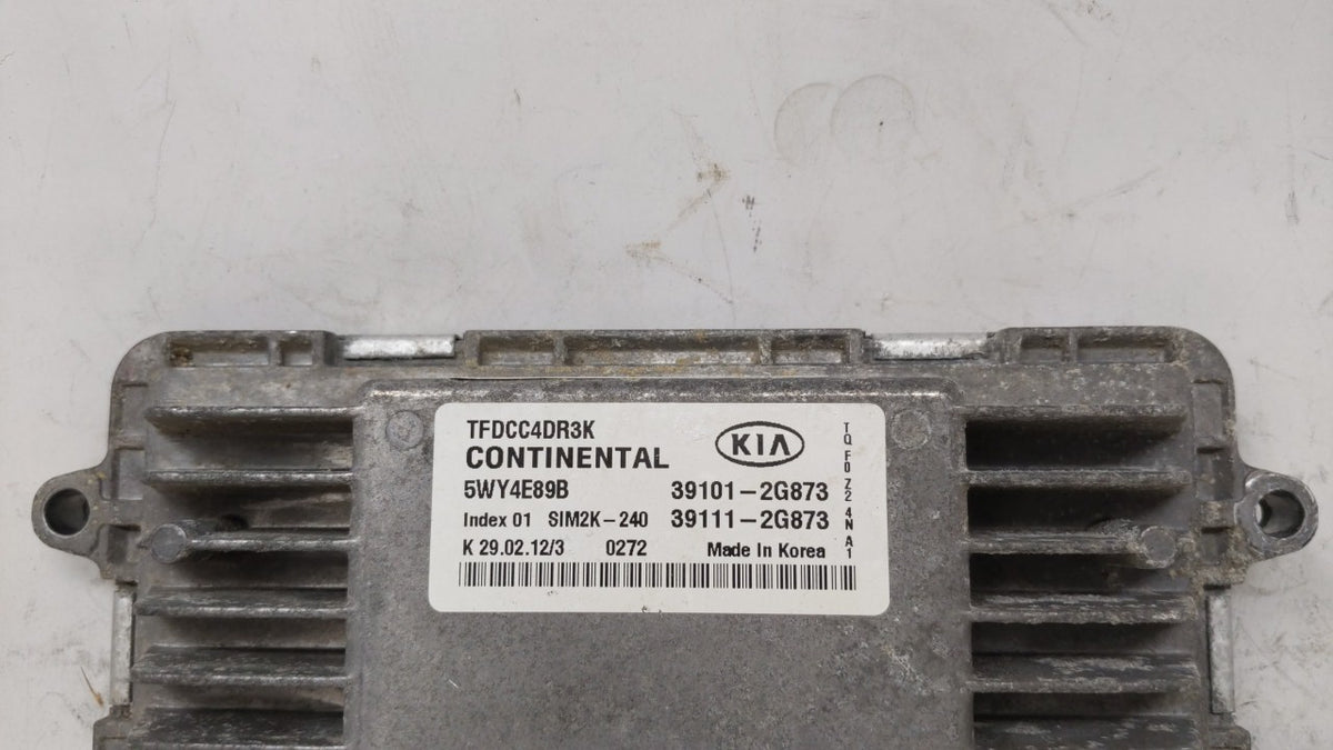 2011-2013 Kia Optima PCM Engine Control Computer ECU ECM PCU OEM P/N:39101-2G874 39101-2G872, 39111-2G872 Fits 2011 2012 201