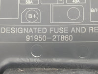2011-2013 Kia Optima Fusebox Fuse Box Panel Relay Module Fits Fits 2011 2012 2013 OEM Used Auto Parts - Oemusedautoparts1.co