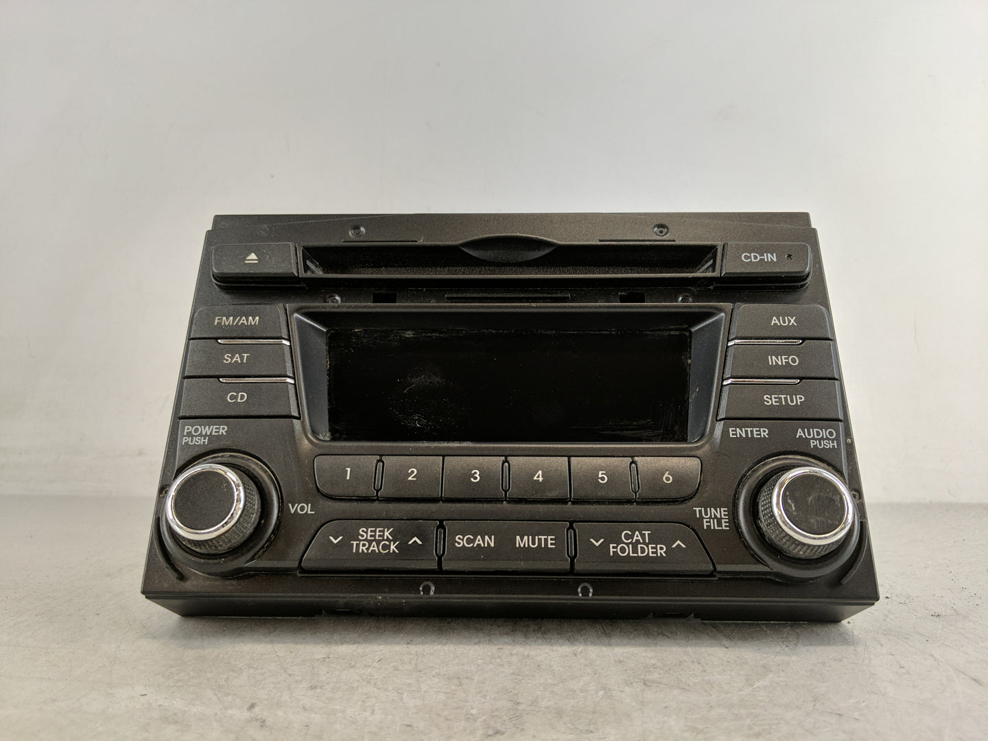 2012-2013 Kia Optima Radio AM FM Cd Player Receiver Replacement P/N:96170-2T651EC5 Fits Fits 2012 2013 OEM Used Auto Parts -