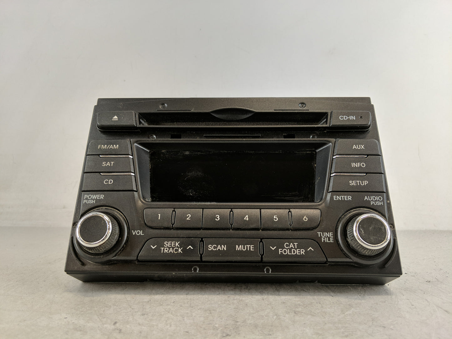 2012-2013 Kia Optima Radio AM FM Cd Player Receiver Replacement P/N:96170-2T651EC5 Fits Fits 2012 2013 OEM Used Auto Parts -
